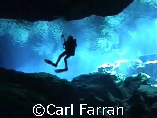 photographer diver by Carl Farran 